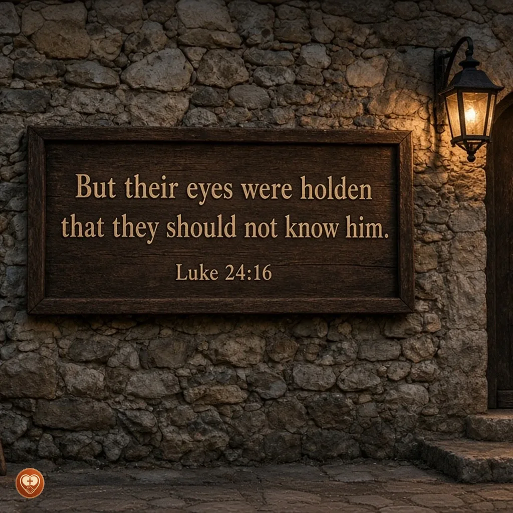 Luke 24:16